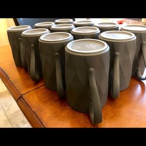 Kate Spade Lenox Castle Peak Slate Coffee Mugs